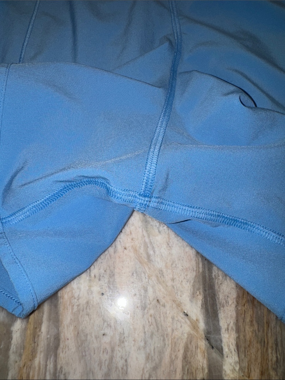 🔥 Lululemon Hotty Hot High-Rise Lined Short 4" Aero Blue SIZE 6 - Picture 7 of 13